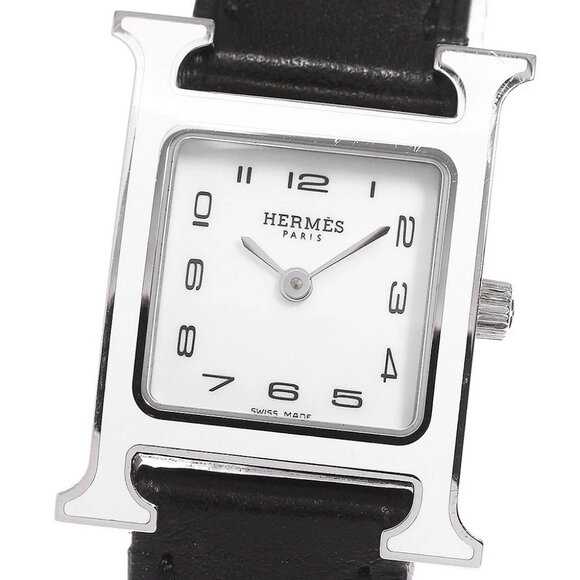 HERMES H watch HH1.220 White Dial Quartz Ladies Watch - Picture 4 of 11